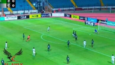 أحمد زكي يتقدم لـ إنبي أمام الاتحاد السكندري بالشوط الأول