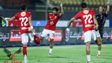الأهلي يتأخر أمام بيراميدز بهدف في الشوط الأول