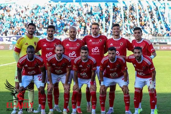 الأهلي يتعادل سلبيًا مع غزل المحلة