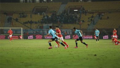 مباراة الاهلي وغزل المحلة