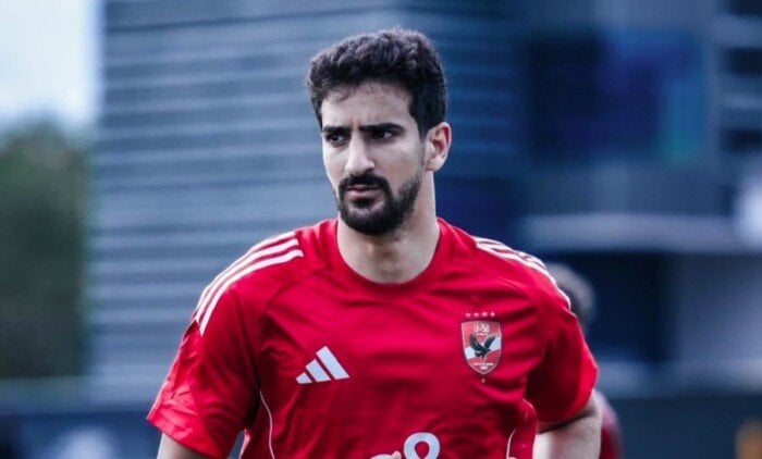 الأهلي يطمئن على جاهزية محمد بن رمضان للمشاركة في لقاء بيراميدز