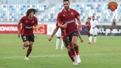 السولية يقود تشكيل سيراميكا كليوباترا ضد المقاولون العرب في الدوري
