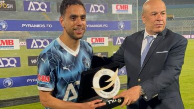 الشيبي يغيب عن مباراة الأهلي بسبب حصوله على البطاقة الحمراء أمام مودرن