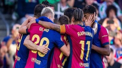 برشلونة يفوز على ليفانتي 3-2 في الدوري الإسباني