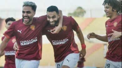 بعشرة لاعبين.. سيراميكا يهزم المقاولون العرب في الدوري