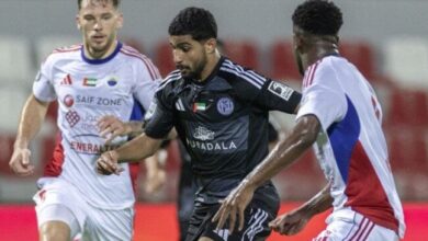 بمشاركة إبراهيم عادل والنني.. الجزيرة يعبر الشارقة في الدوري الإماراتي