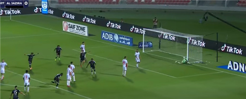 بمشاركة محمد النني وإبراهيم عادل.. الجزيرة يفوز على الشارقة بنتيجة 1-0 في الدوري الإماراتي