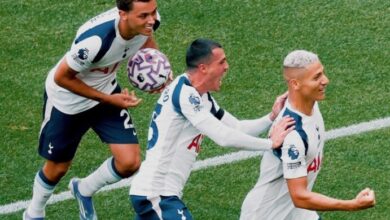 تشكيل توتنهام الرسمي أمام مانشستر سيتي في الدوري الإنجليزي