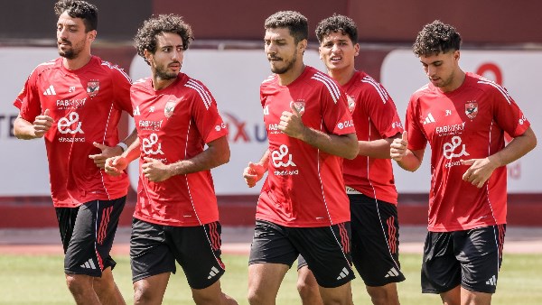 تفاصيل المران الأساسي للأهلي استعداداً للمحلة بالدوري