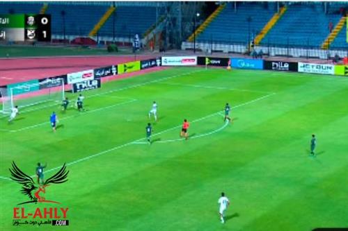 حتحوت يضيف الهدف الثاني لـ إنبي في مرمى الاتحاد السكندري
