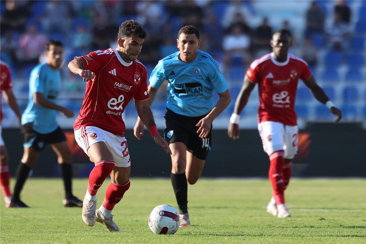مباراة الاهلي وغزل المحلة