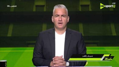 سيف زاهر:” زيزو بعد ماضيع فرصه هدف في مباراة غزل المحلة قعد يقول يالهوي يالهوي”- فيديو