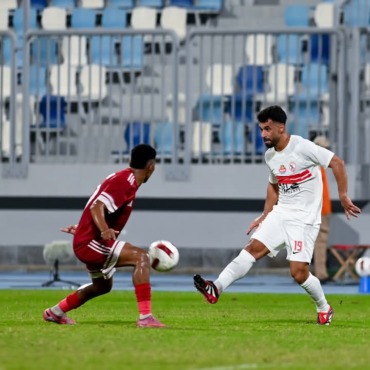 شاهد لقطات خاصة من أرض الملعب ترصد فوز الزمالك أمام مودرن سبورت- فيديو