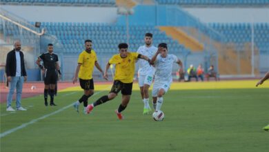 مباراة المصري وكهرباء الاسماعيلية