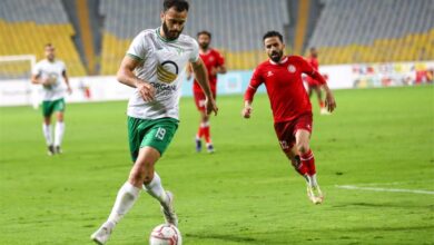 مباراة المصري وحرس الحدود
