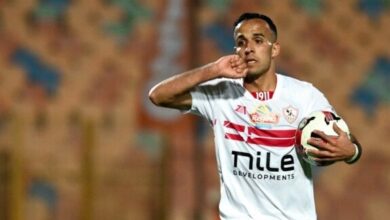 فيريرا يدرس مشاركة ناصر منسي أساسيًا في هجوم الزمالك أمام فاركو