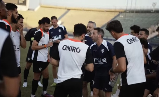 فيريرا يشعل حماس لاعبي الزمالك قبل صدام وادي دجلة