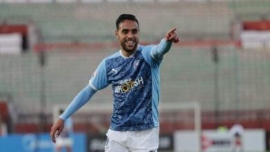 قبل من الأهلي.. محمد الشيبي لاعب بيراميدز يغادر القاهرة للانضمام لمنتخب المغرب في التوقف الدولي