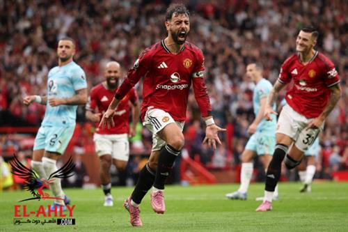 مانشستر يونايتد يحقق فوزا مثيرا أمام بيرنلي في الدوري الإنجليزي الممتاز
