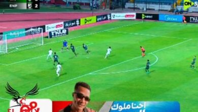 محمد ناصر مودي يضيف الهدف الثالث لـ إنبي في شباك الاتحاد السكندري