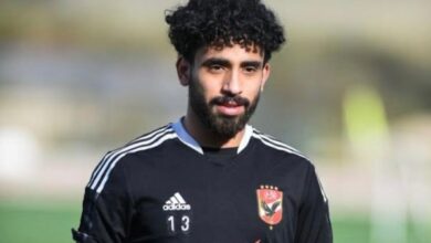 مروان عطيه يواصل التأهيل في تدريب الأهلي