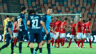 معلقا مباراة الأهلي وبيراميدز في الجولة الخامسة من الدوري المصري
