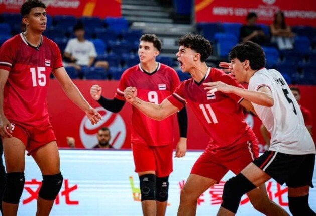 منتخب شباب الطائرة يخسر من كوبا في دور ال 16 ببطولة العالم