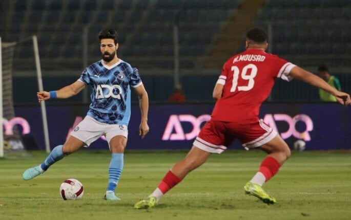 مودرن سبورت يذيق بيراميدز مرارة الهزيمة الأولى في الدوري الممتاز