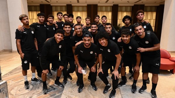 بعثة منتخب مصر تحت 20 سنة تغادر إلى تشيلي لخوض منافسات كأس العالم..صور