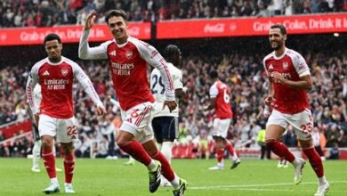 آرسنال يكتسح  نوتنجهام بثلاثية في الدوري الإنجليزي