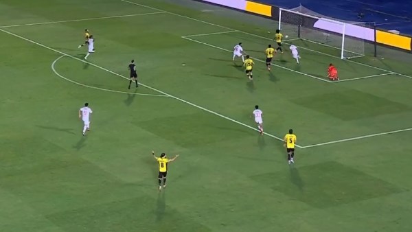 أحمد فاروق يسجل هدف التعادل لوادي دجلة في مرمى الزمالك بالدوري