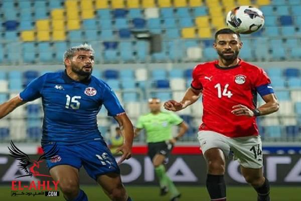 أفشة يقود منتخب مصر للفوز على تونس وديًا