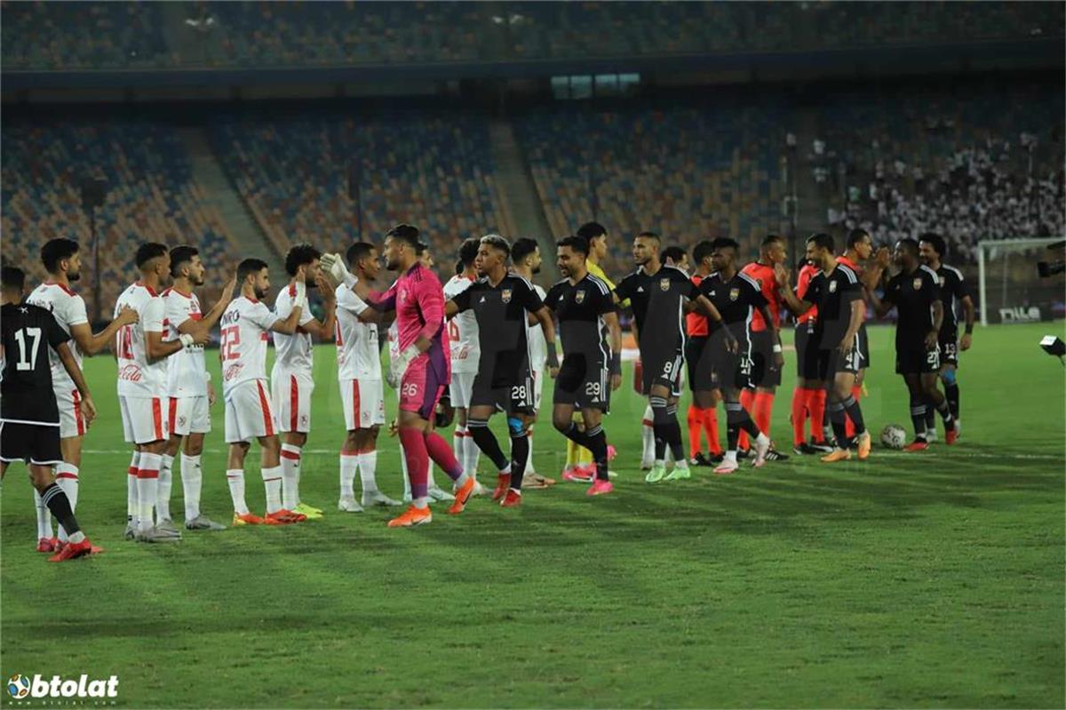 مباراة الزمالك والجونة