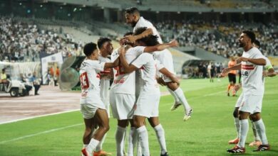 الزمالك يفوز على المصري بثلاثية نظيفة ويعتلي صدارة الدوري