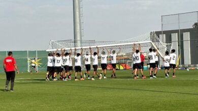 المنتخب الوطني تحت 17 عامًا يختتم استعداداته لمواجهة العراق في كأس الخليج