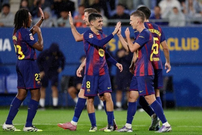 برشلونة ينتصر على خيتافي بثلاثية نظيفة ويلاحق ريال مدريد على صدارة الدوري الإٍسباني «فيديو»