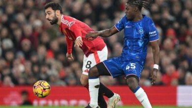 «برونو فرنانديز» أساسيًا.. تشكيل مانشستر يونايتد ضد تشيلسي في الدوري الإنجليزي