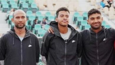 بعثة منتخب مصر لرجال التنس تغادر إلى توجو استعدادا لمباراة المجموعة العالمية الثانية بكأس ديفيز