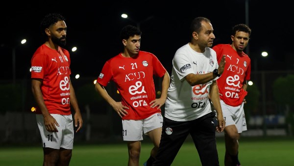 تدريبات استشفائية لمنتخب مصر المشارك في كأس العرب.. صور