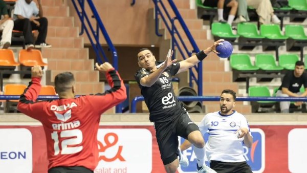 رجال يد الأهلي يفوز على سموحة في الدوري