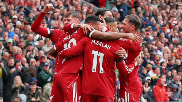 صلاح يقود ليفربول للتقدم على إيفرتون في شوط أول قوي بديربي الميرسيسايد