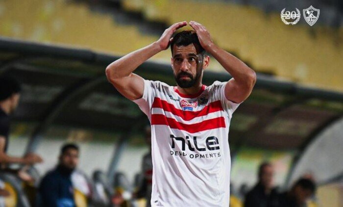 عبد الله السعيد يسجل هف الزمالك الثالث أمام المصري «فيديو»