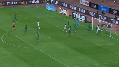 عدي الدباغ يسجل الهدف الأول للزمالك في مرمى المصري بالدوري