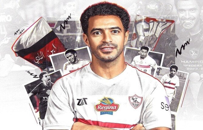 عمر جابر يحرز هدف الزمالك الثاني أمام المصري «فيديو»