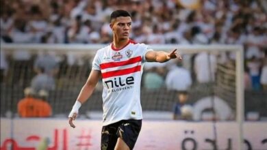 غياب محمد شحاتة عن الزمالك أمام المصري بسبب الإصابة