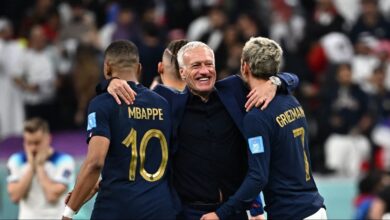 فرنسا تتقدم على أوكرانيا بهدف أوليس في تصفيات المونديال