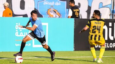 مباراة غزل المحلة والمقاولون العرب