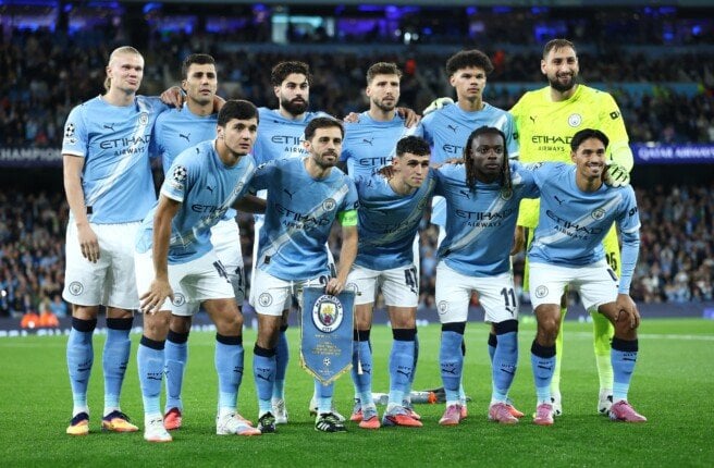 مانشستر سيتي يتعادل سلبيًا أمام نابولي في الشوط الأول بدوري أبطال أوروبا