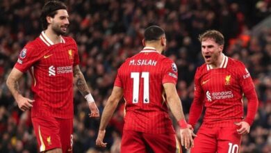 محمد صلاح يقود قائمة ليفربول في دوري أبطال أوروبا 2025-2026