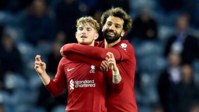 محمد صلاح يودع هارفي إليوت برسالة مؤثرة